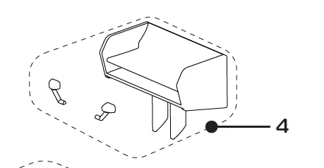 Accessory pack, REAR WING MIRRORS C4251