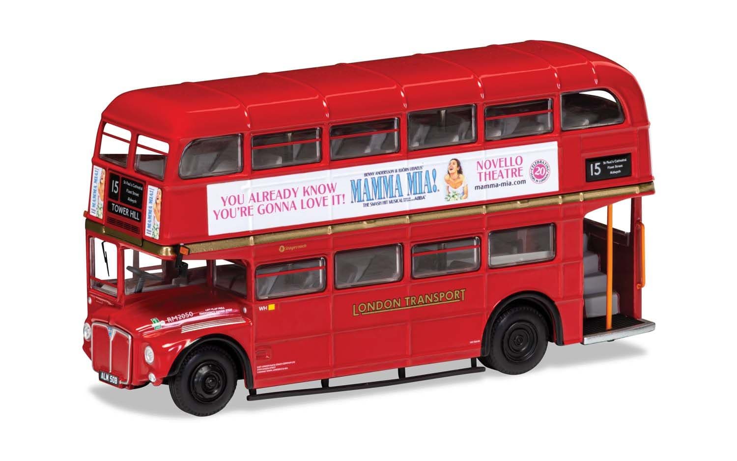 AEC Type RM, ALM 50B, Heritage Route 15 Trafalgar Square, 'MAMMA MIA!'