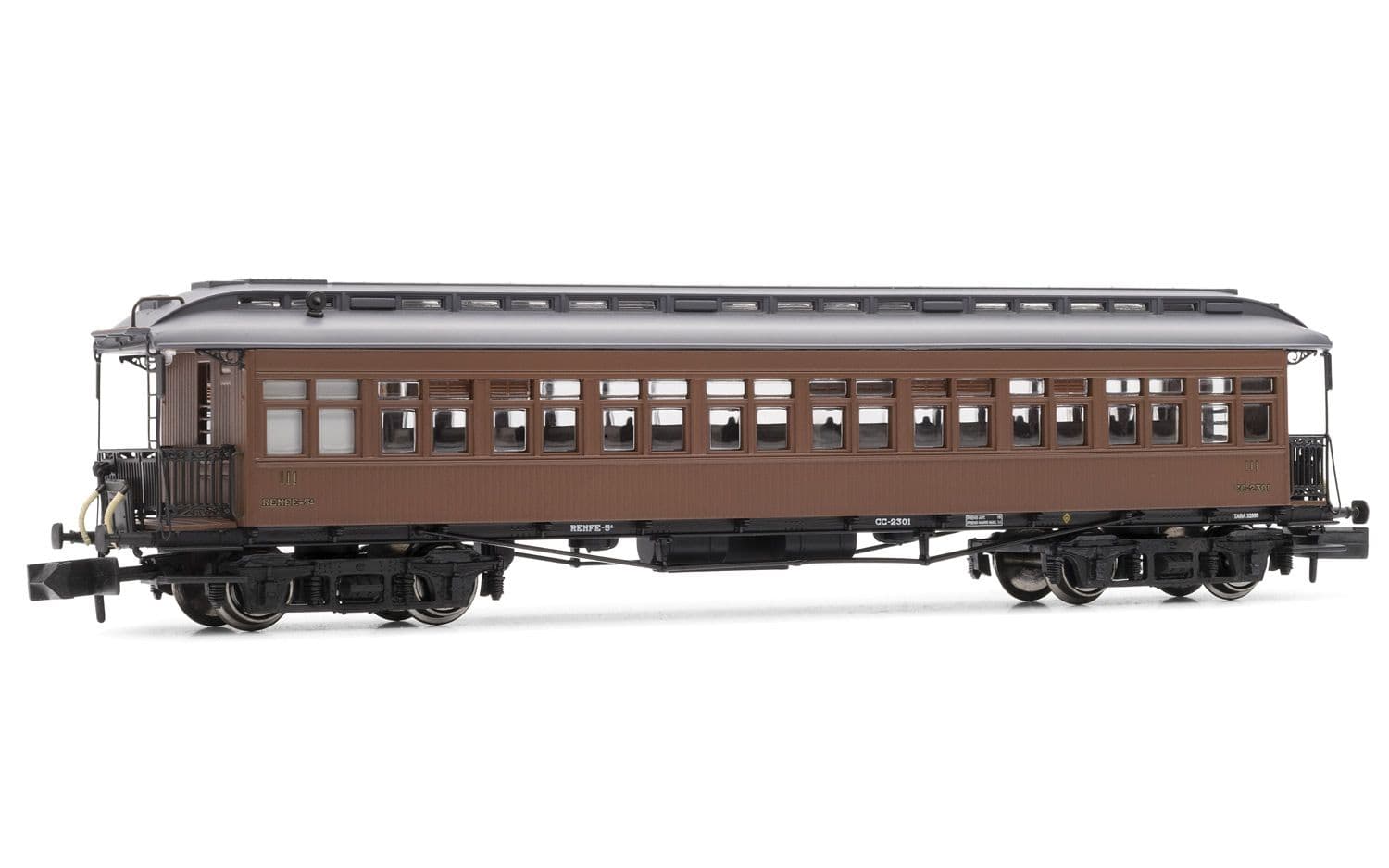 RENFE, Costa coach, 3rd class, CC-2301, period III-IV