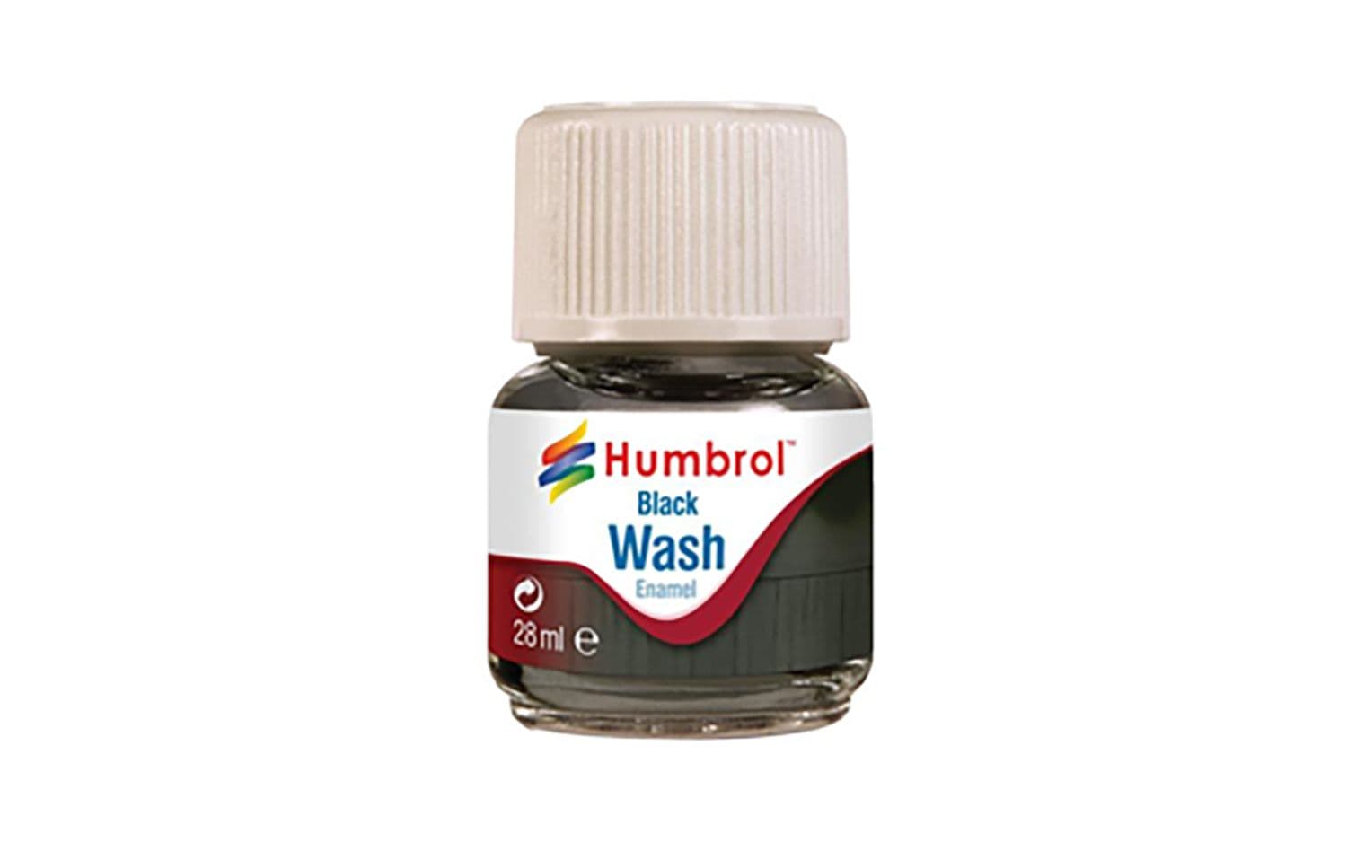 Enamel Wash: Black - (28ml)