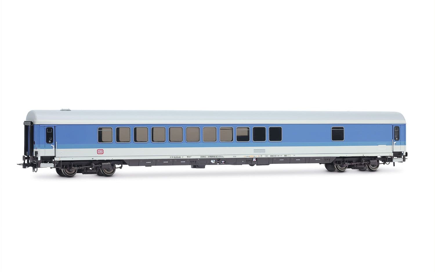 DB, 4-axle bar coach WGmh 854 in InterRegio livery, ep. IV