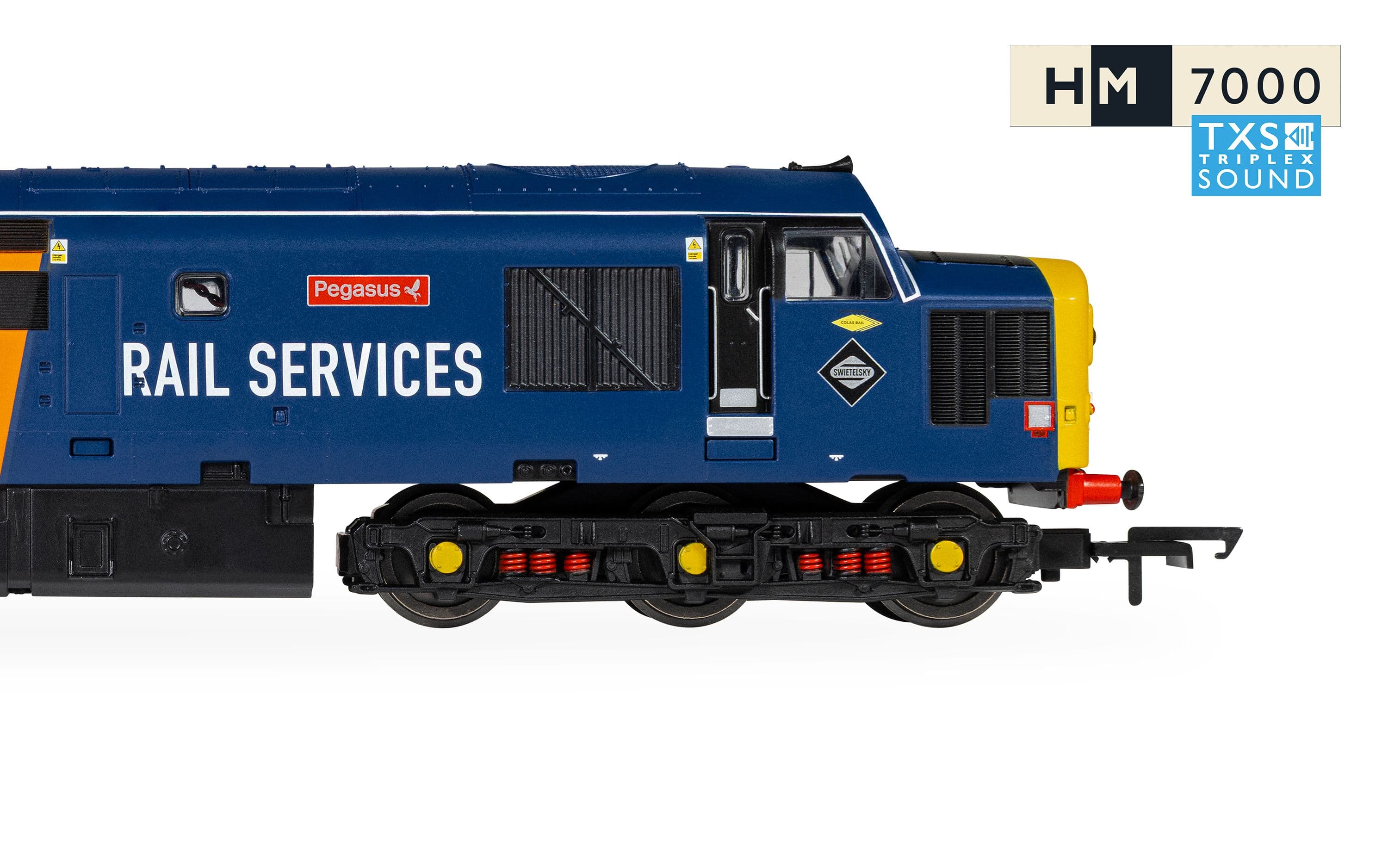 RailRoad: Rail Services - Class 37 - 'Pegasus' 37422 (DCC Sound Fitted)