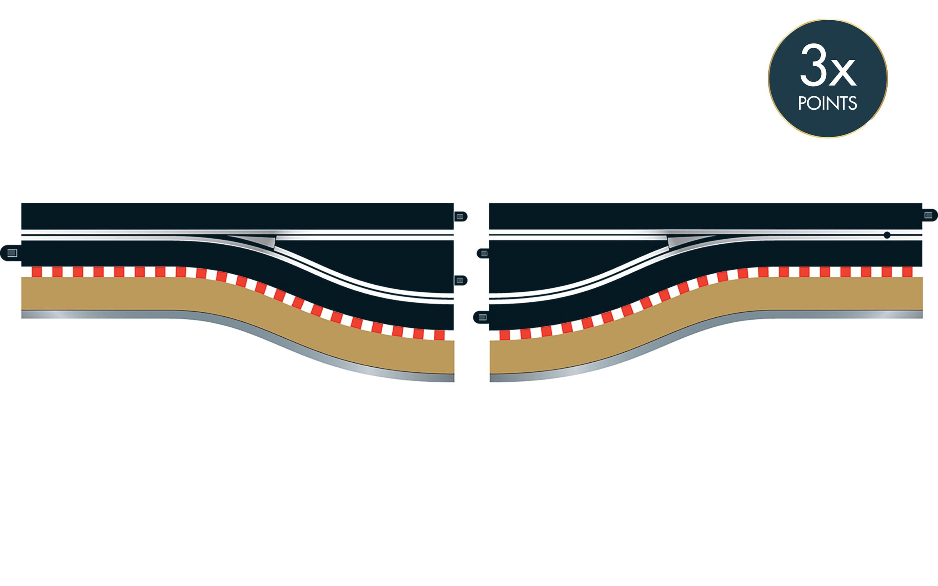 Scalextric Digital - Pit Lane Track (Left Hand) - Includes Sensor