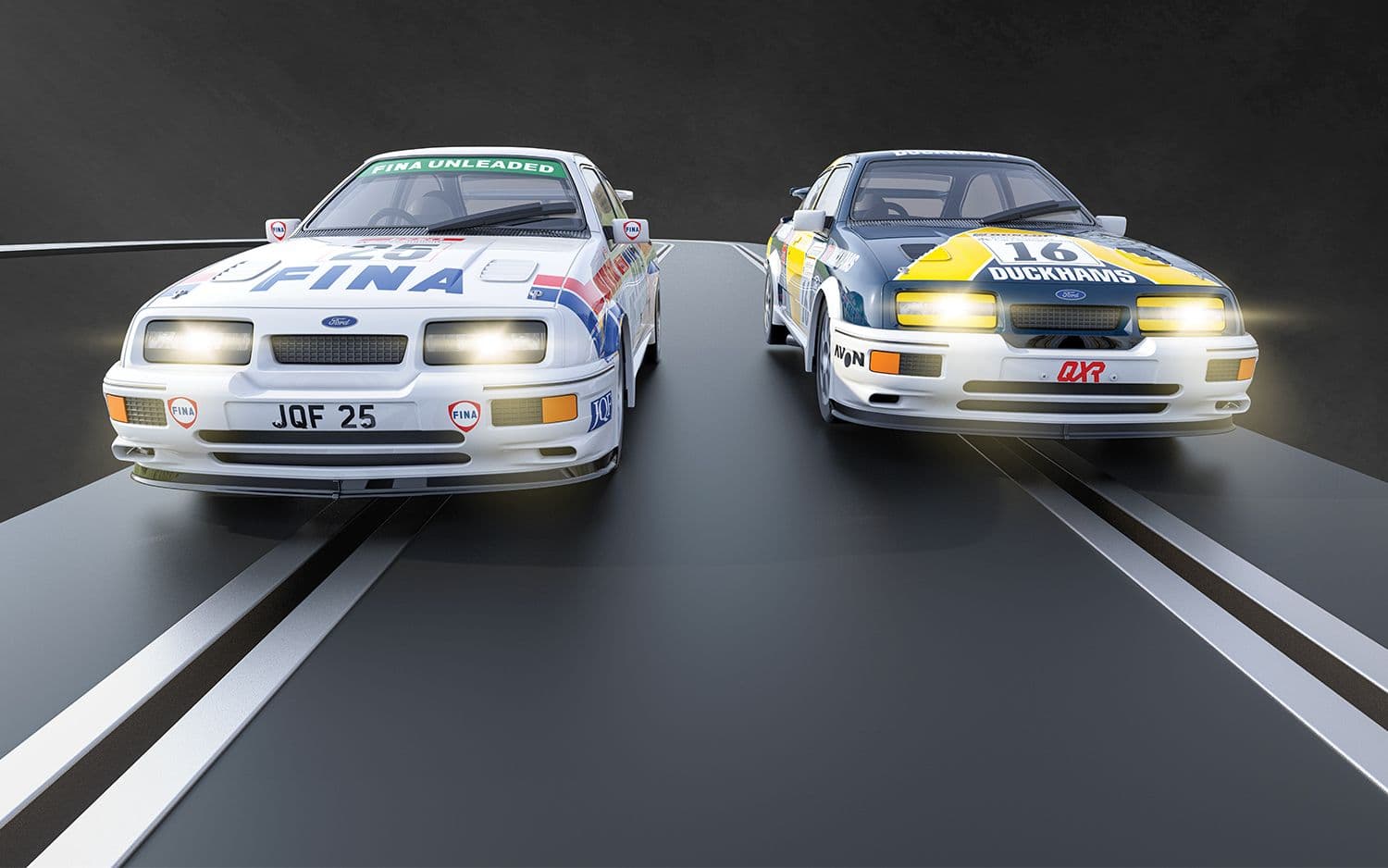 Scalextric Super Sierras Retro Race Set (EU Plug)