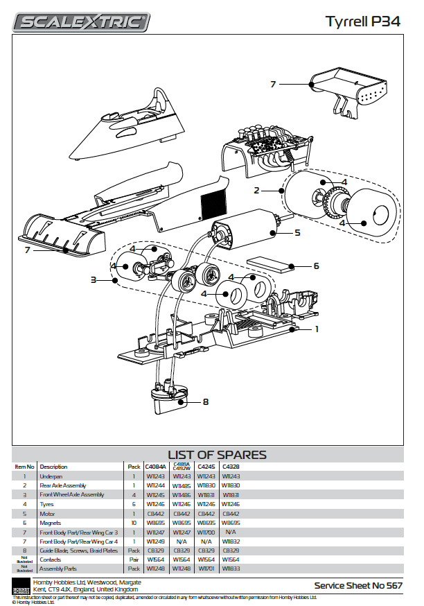 Tyrrell P34 - 1976 Spanish GP