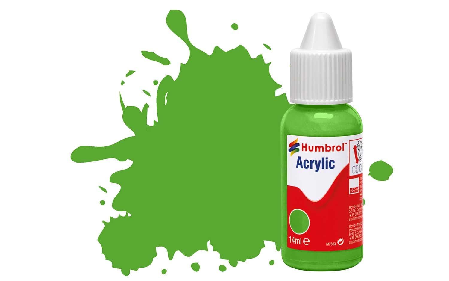 Acrylic Paint: 37 - Bright Green - Matt - (14ml)