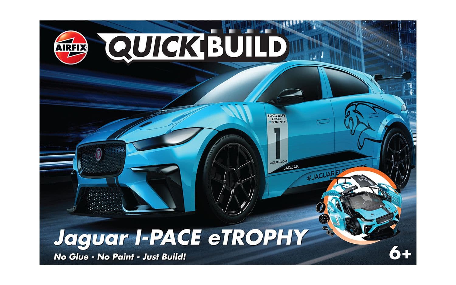 J6033 QUICKBUILD Jaguar I-PACE eTROPHY