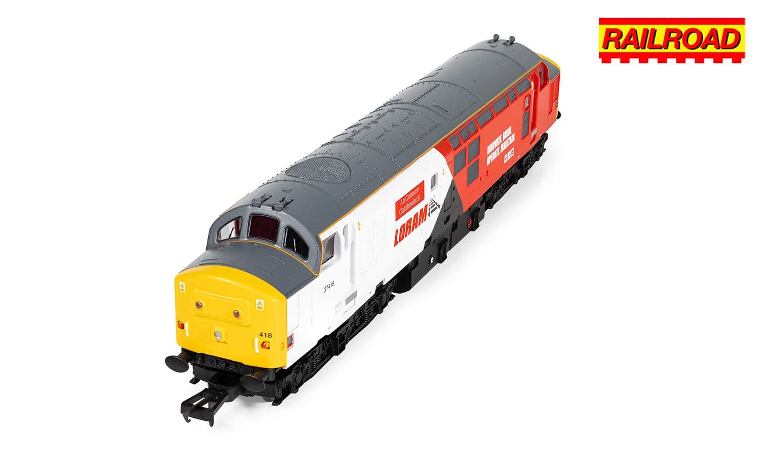 RailRoad - Loram - Class 37 - 'An Comunn Gaidhealach' 37418