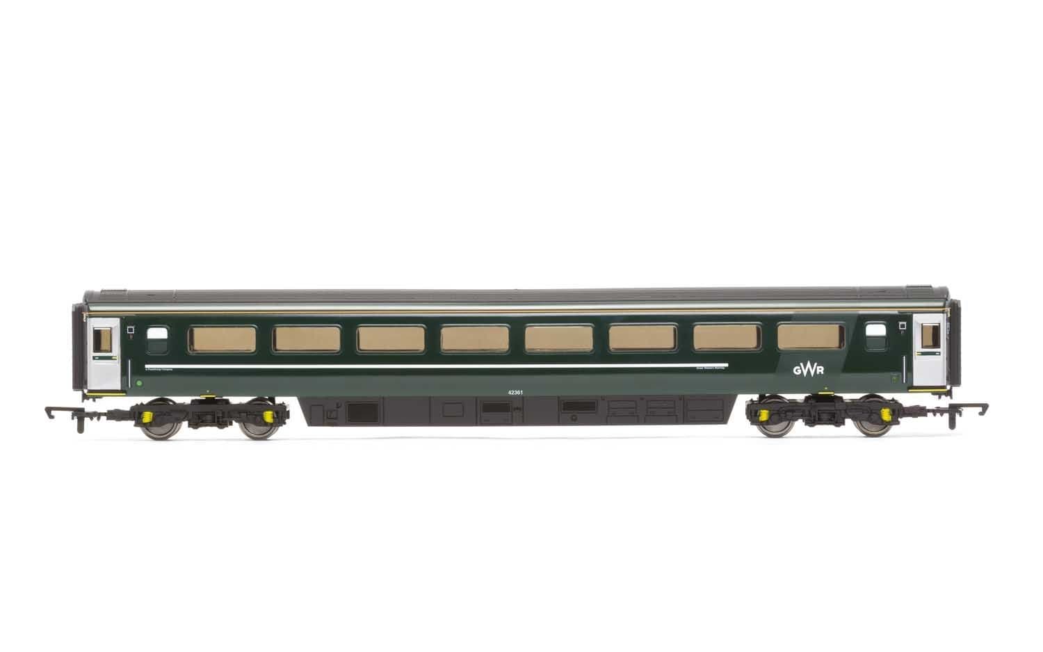 GWR, Mk3 Trailer Standard Open, Coach B, 42361 - Era 11