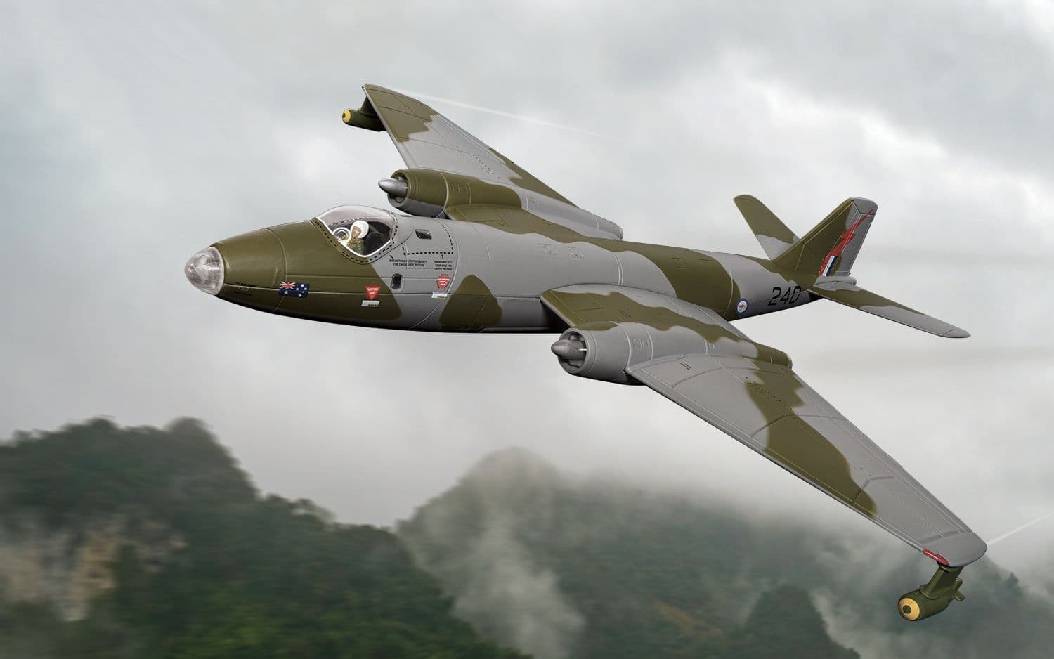 AA34710 GAF Canberra Mk.20, South Vietnam, 1969