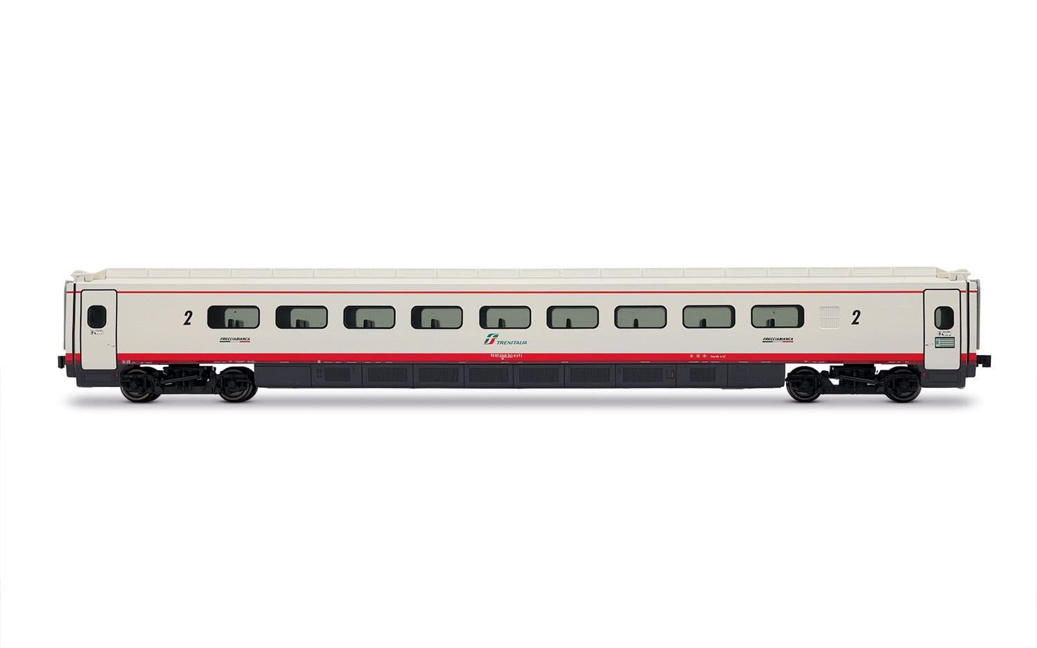 FS, 4-tlg. Grundset Hochgeschwindigkeitszug mit Neigetechnik der Reihe ETR 460 „Frecciabianca", Ep. VI, mit Sounddecoder