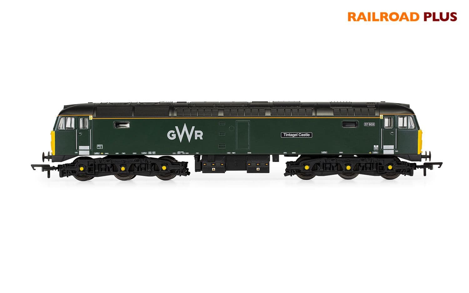 RailRoad Plus GWR, Class 57, Co-Co, 57603 'Tintagel Castle' - Era 11