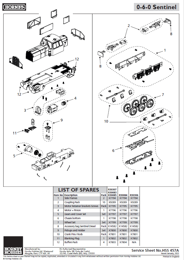 London Transport, Sentinel, 0-6-0, DL. 81 - Era 7