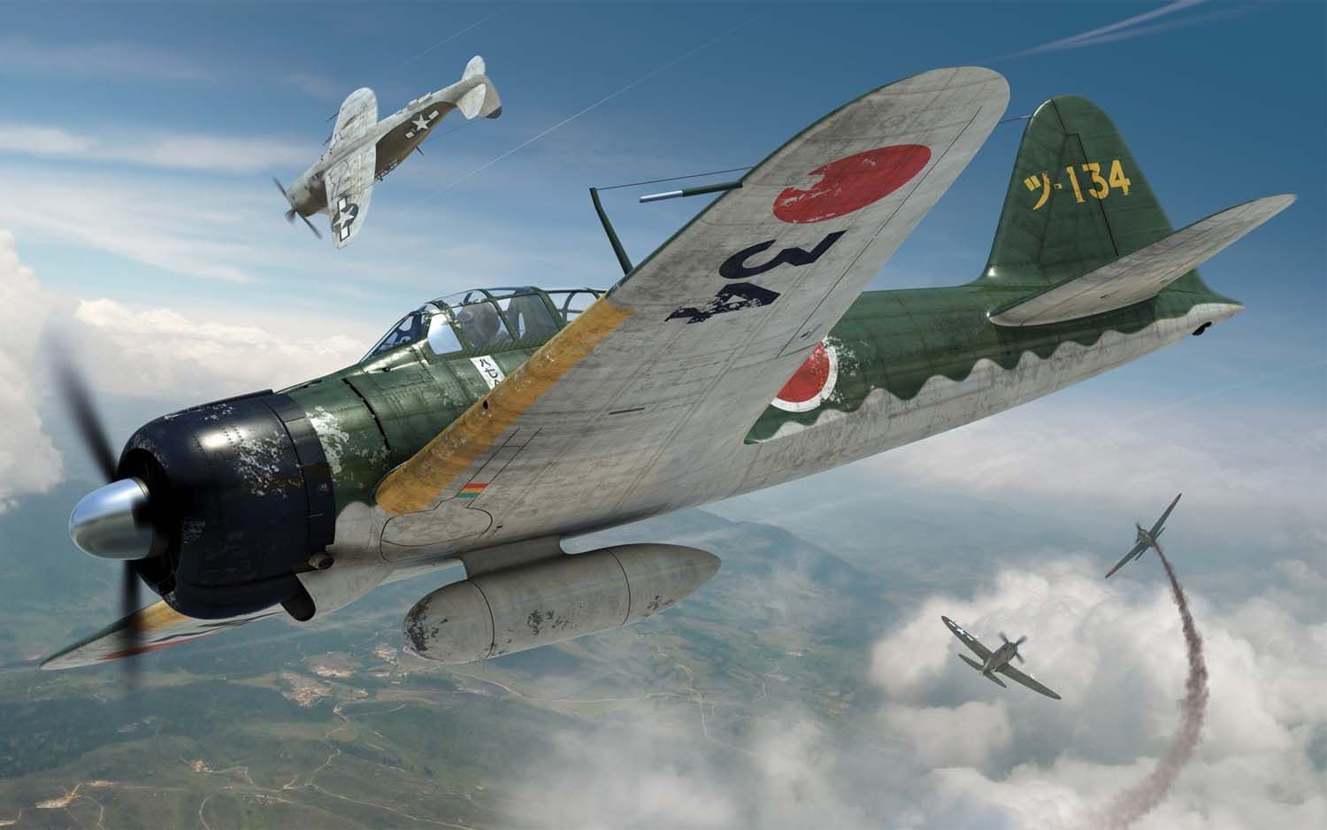 Mitsubishi A6M2b Zero