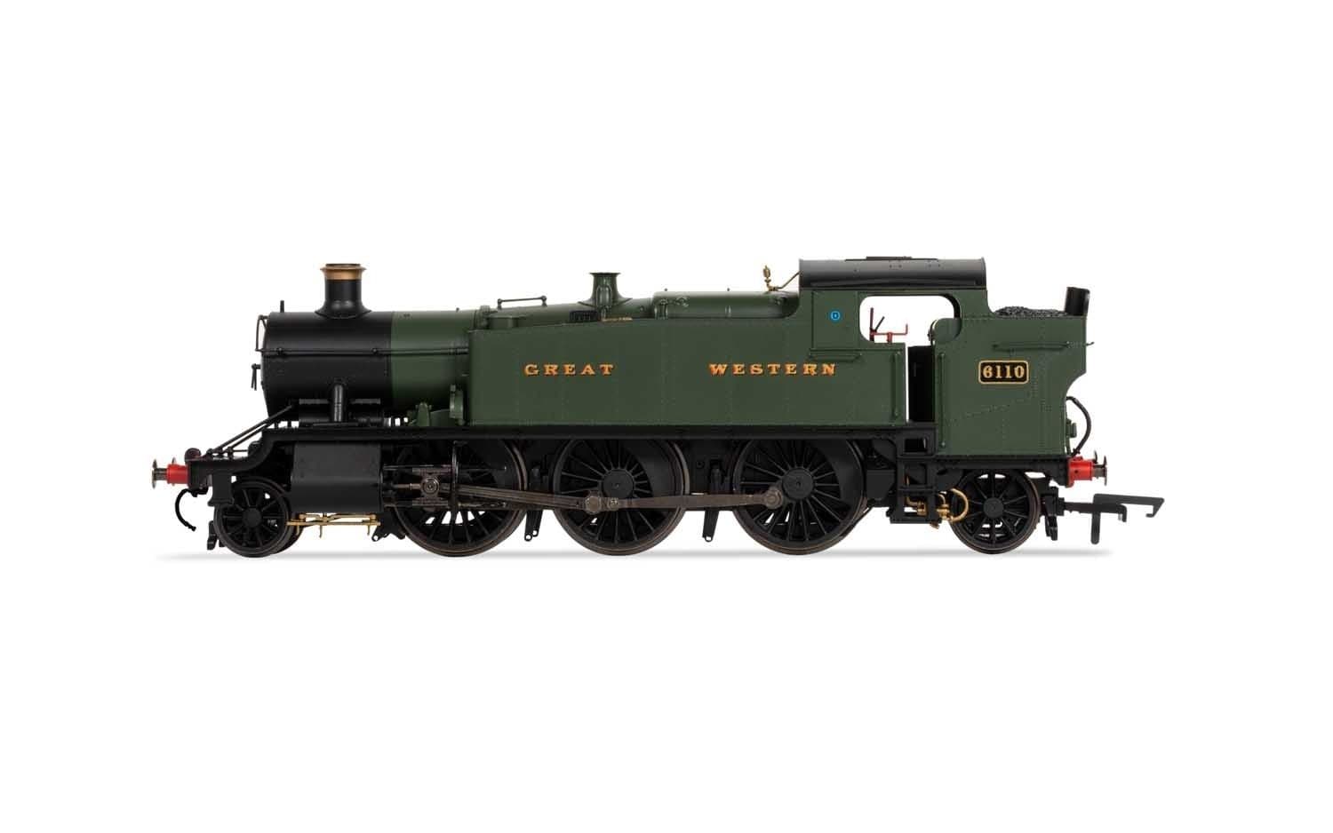 GWR, Class 61xx 'Large Prairie', 2-6-2T, 6110 - Era 3