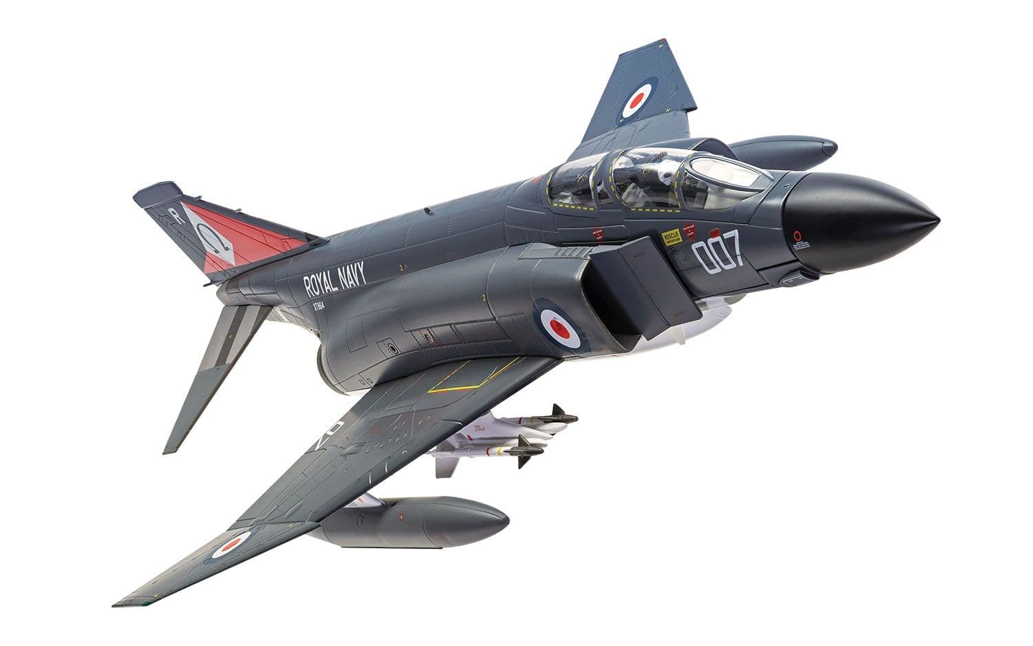 McDonnell Douglas Phantom FG.1 XT864/007R No.892 Naval Air Squadron Fleet Air Arm HMS Ark Royal