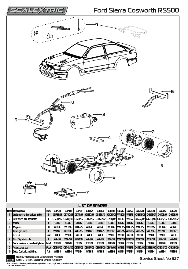 Ford Sierra RS500 - FINA
