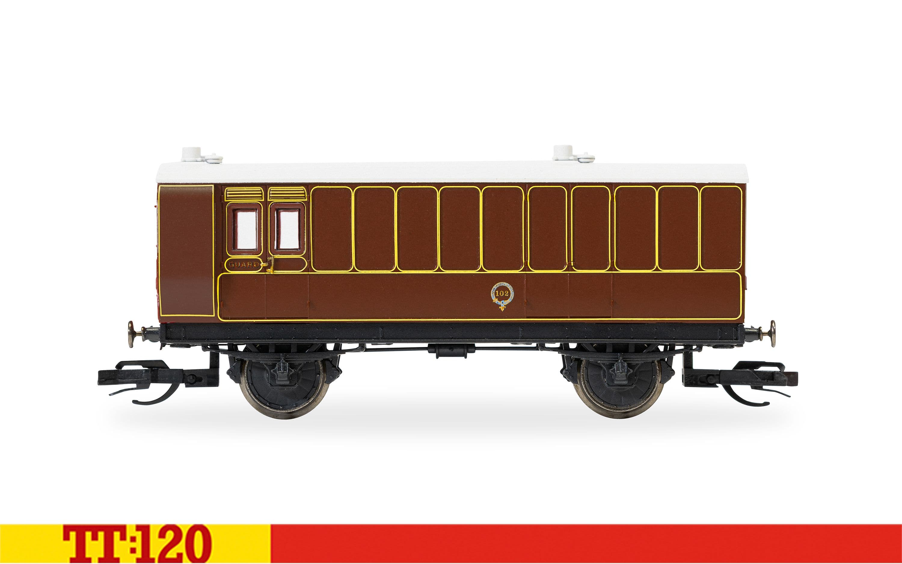 LB&amp;SCR - 4 Wheel - '102' - Passenger Brake Coach