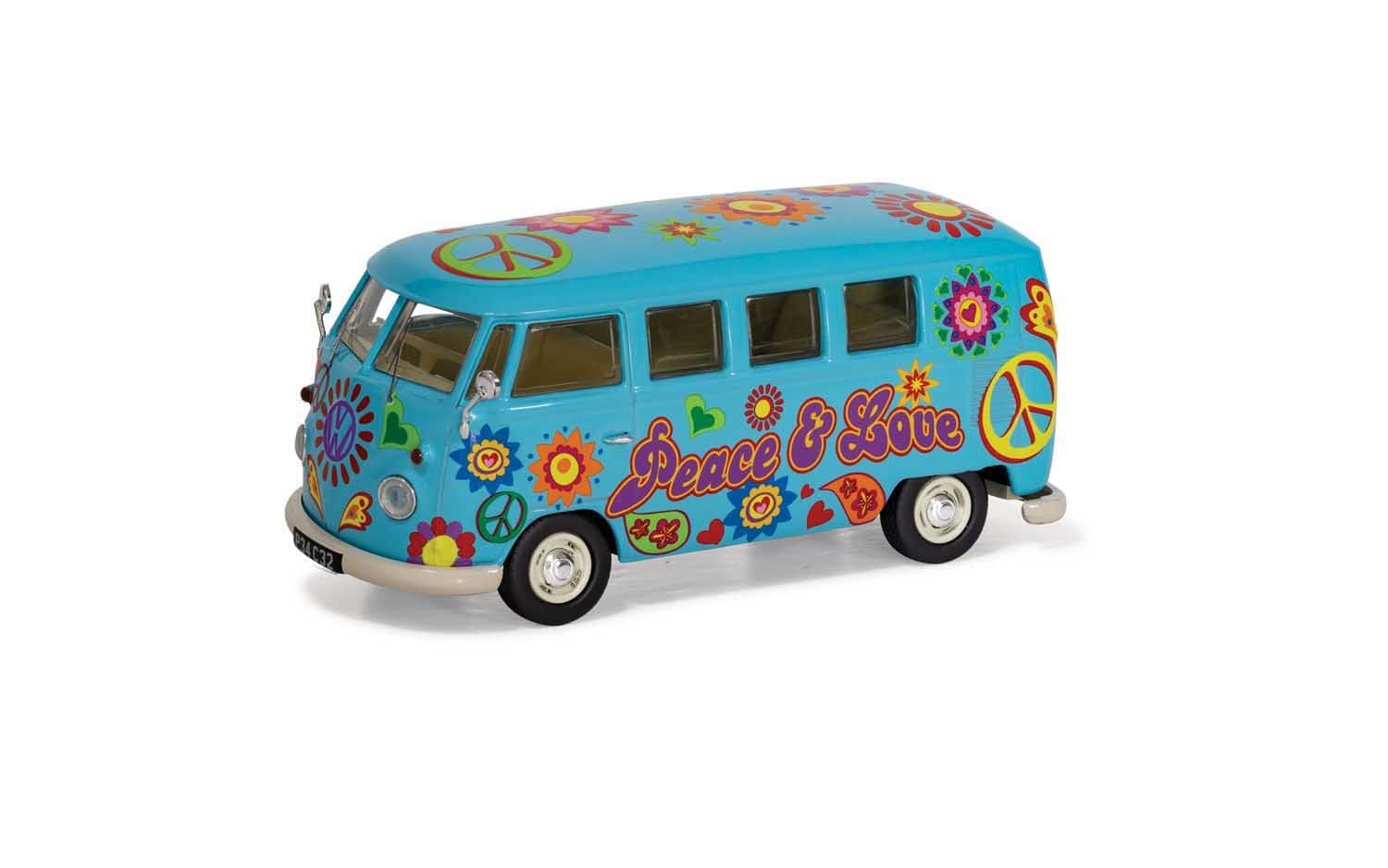 CC02738 VW Campervan Peace Love and Freedom