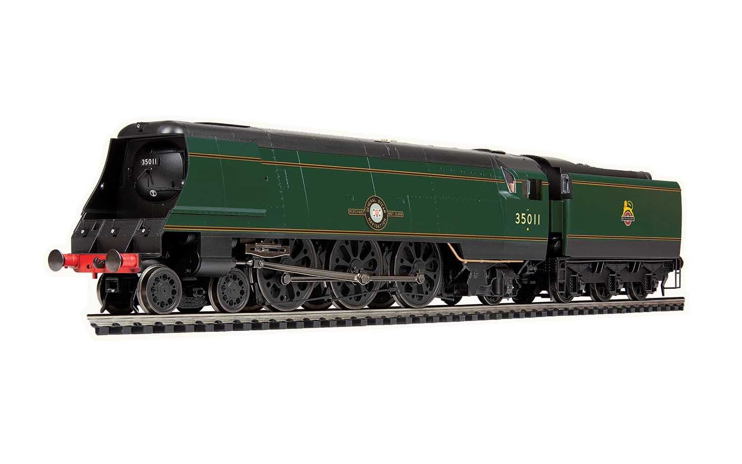 Hornby Dublo: BR, Merchant Navy Class, 4-6-2, 35011 'General Steam Navigation' - Era 4