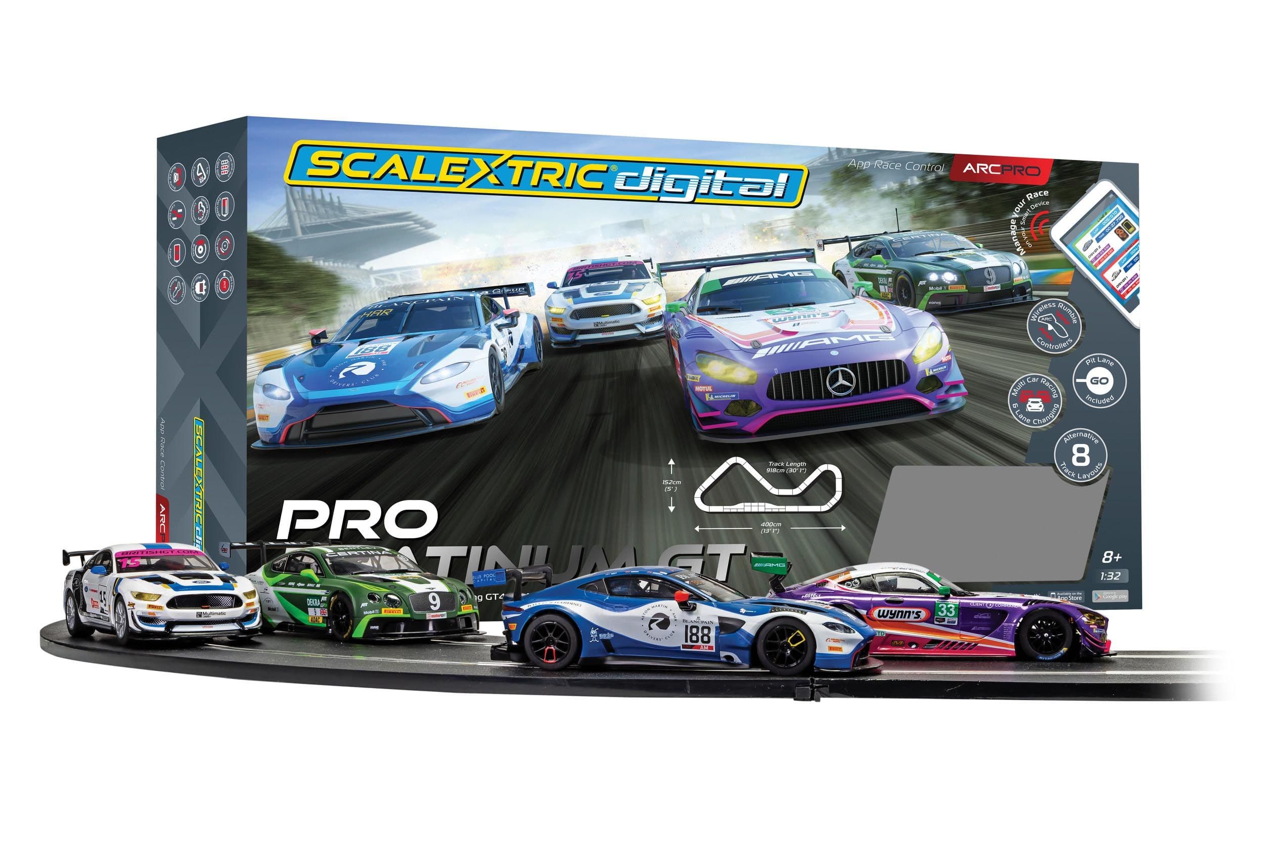 Scalextric Digital - ARC PRO Platinum GT Race Set