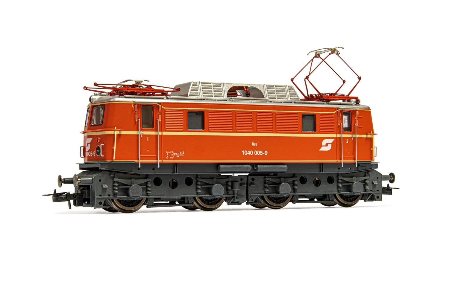 ÖBB, electric locomotive class 1040, vermillion livery with new logo, period IV-V, with DCC-decoder