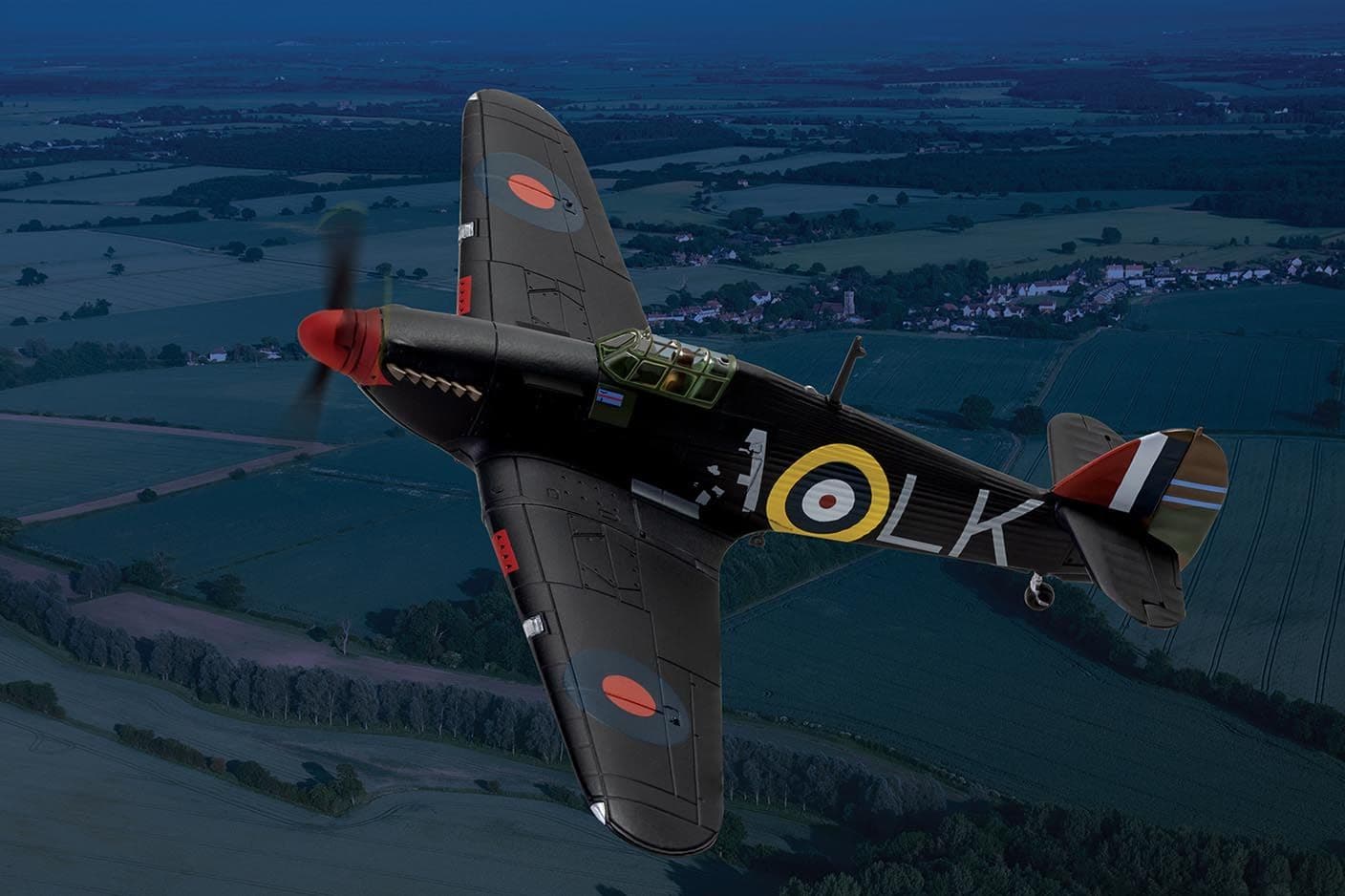 Hawker Hurricane Mk.I - RAF No.87 Sqn - Sqn Ldr. Ian Richard 'Widge' Gleed