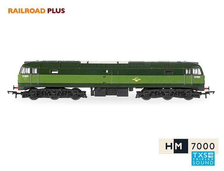 RailRoad Plus BR, Class 47, Co-Co, D1683 - Era 6 (Sound Fitted)