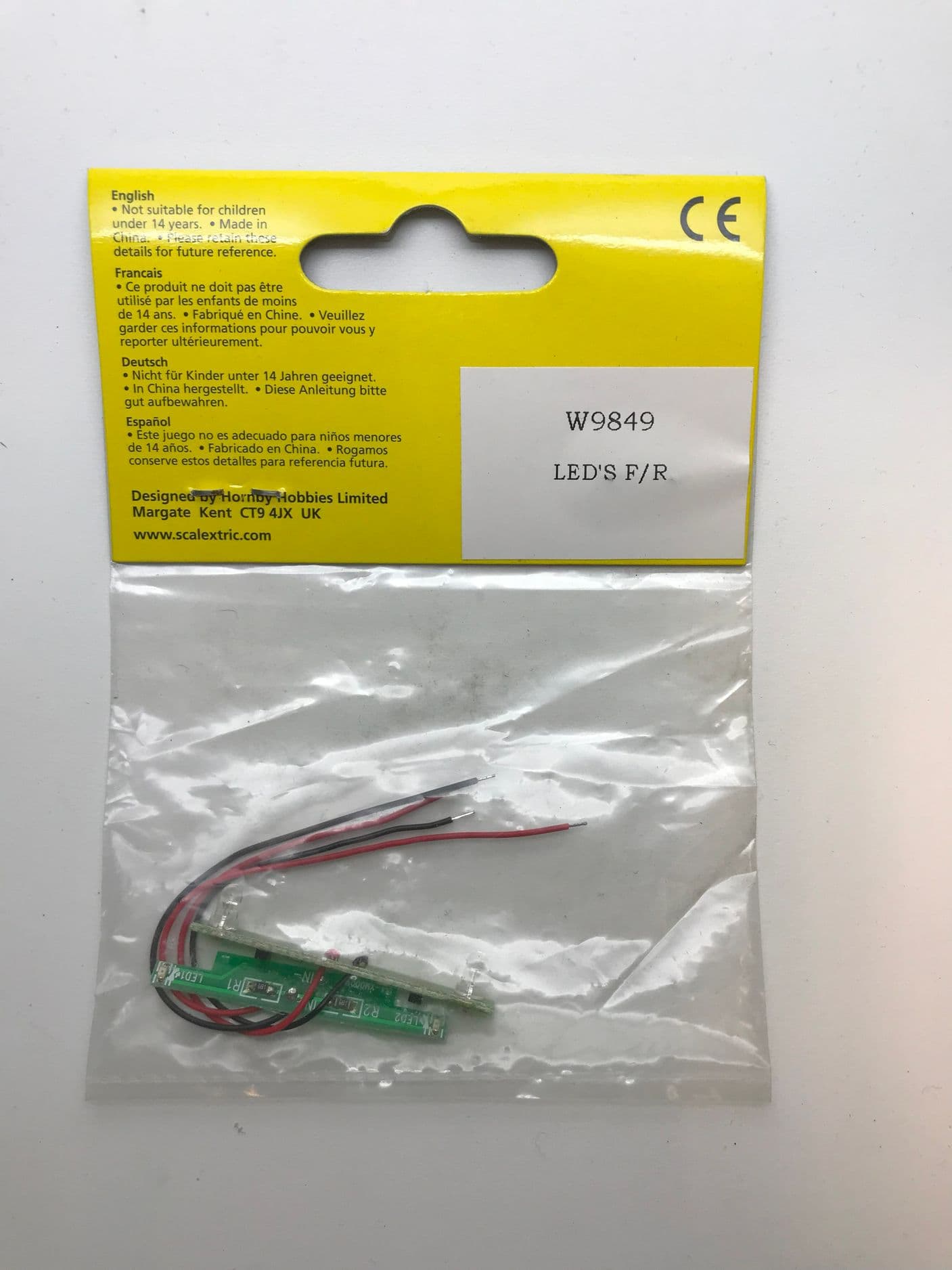Lights PCB &amp; car wire harness, Ferrari 250 GTO LEDs (C2970)