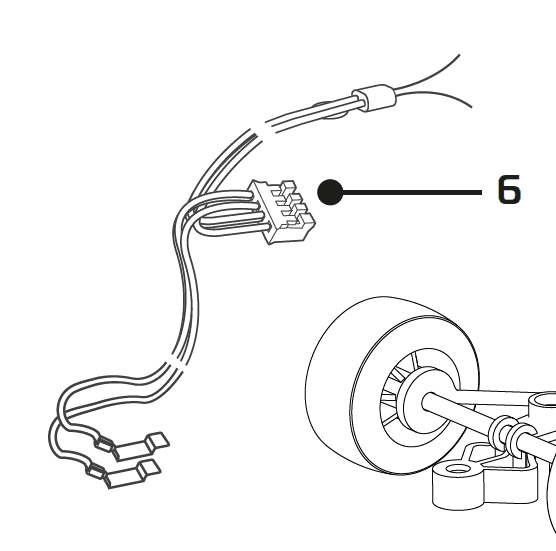 Lights PCB &amp; car wire harness, CONTACTS &amp; WIRES C4424