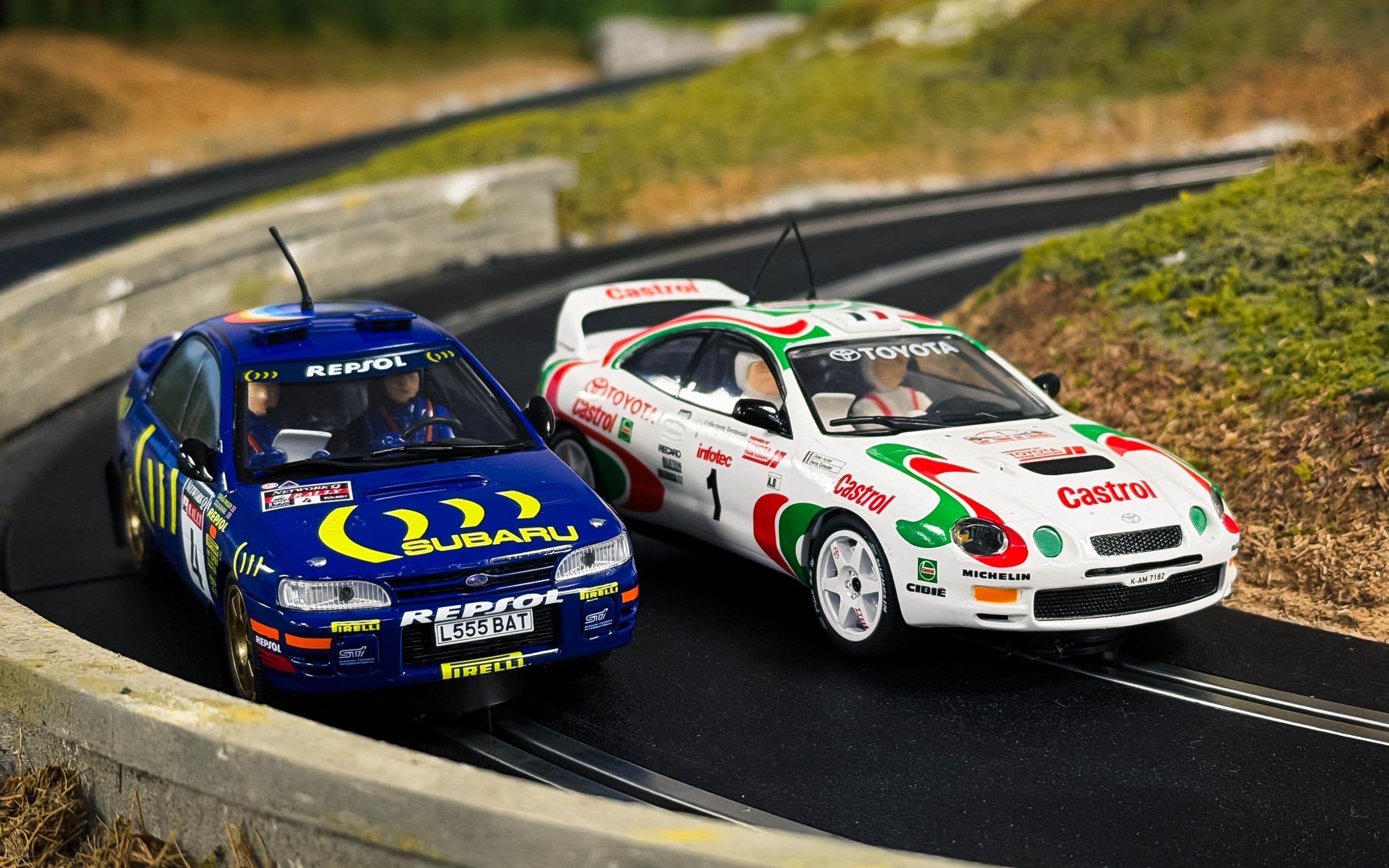 Scalextric Rally Championship - Retro Race Set