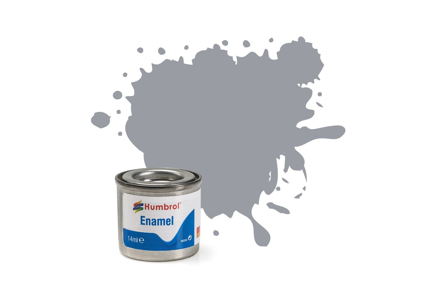 Enamel Paint: 64 - Light Grey - Matt - (14ml)