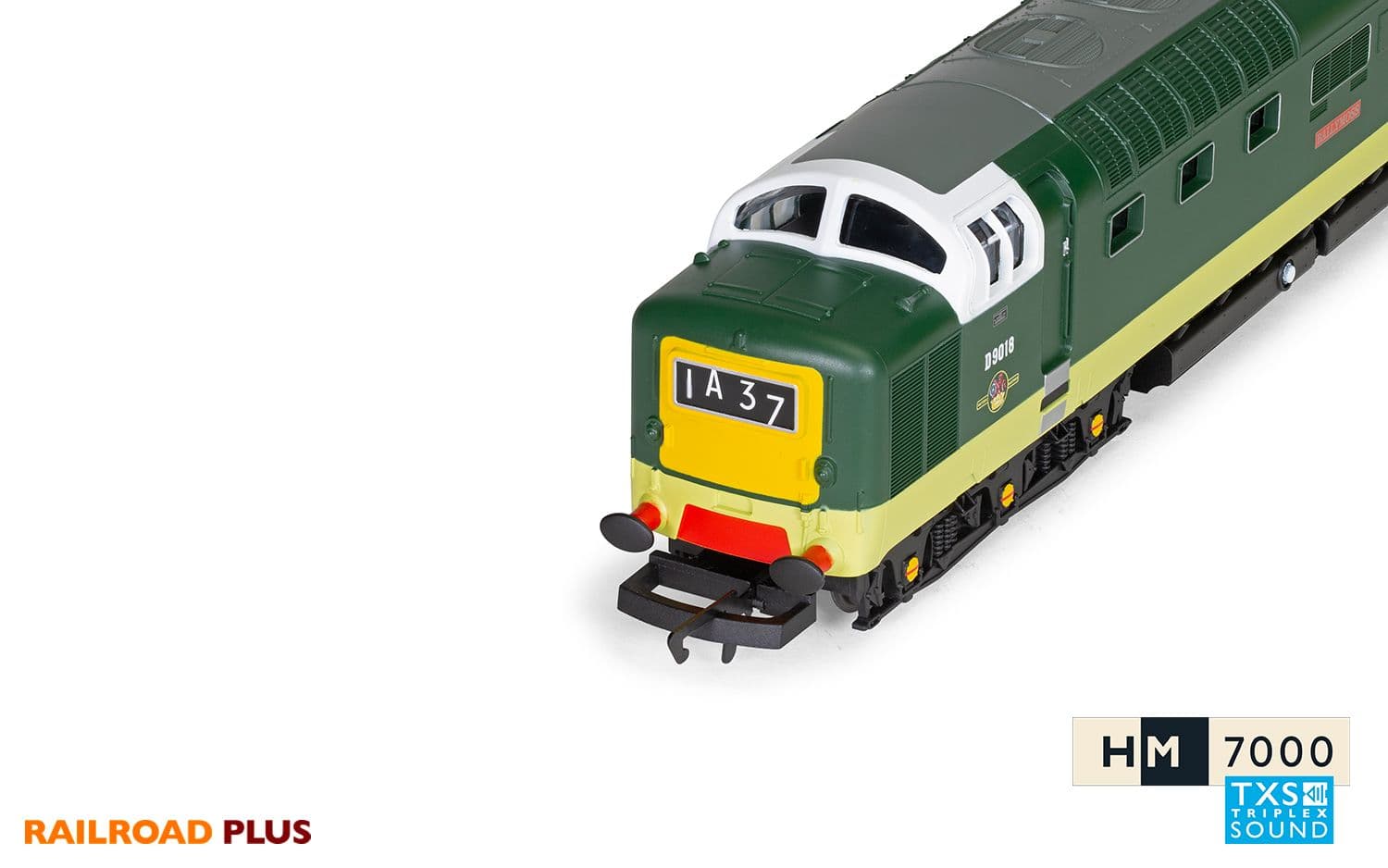 RailRoad Plus BR, Class 55, Deltic, Co-Co, D9018 ‘Ballymoss’- Era 5 (Sound Fitted)