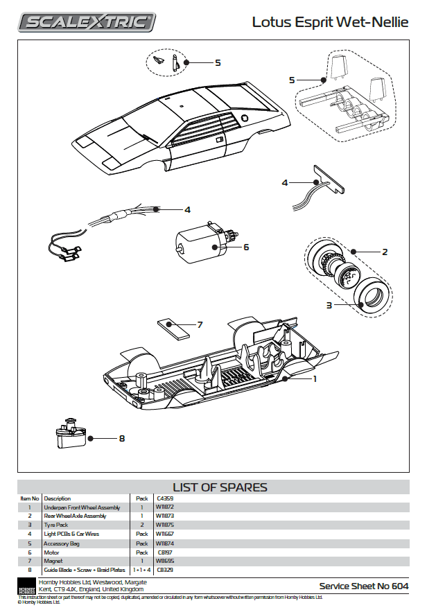 Lotus Esprit S1 Submarine - James Bond 'The Spy Who Loved Me'