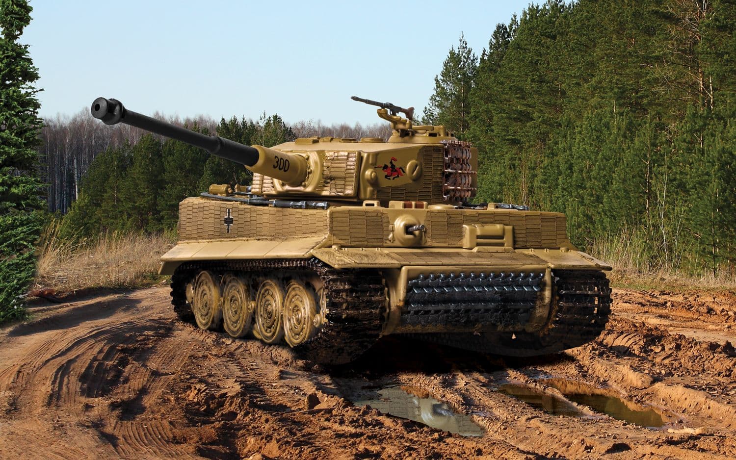 CC60514 Panzerkampfwagen VI Tiger Ausf E (Late production), Turret