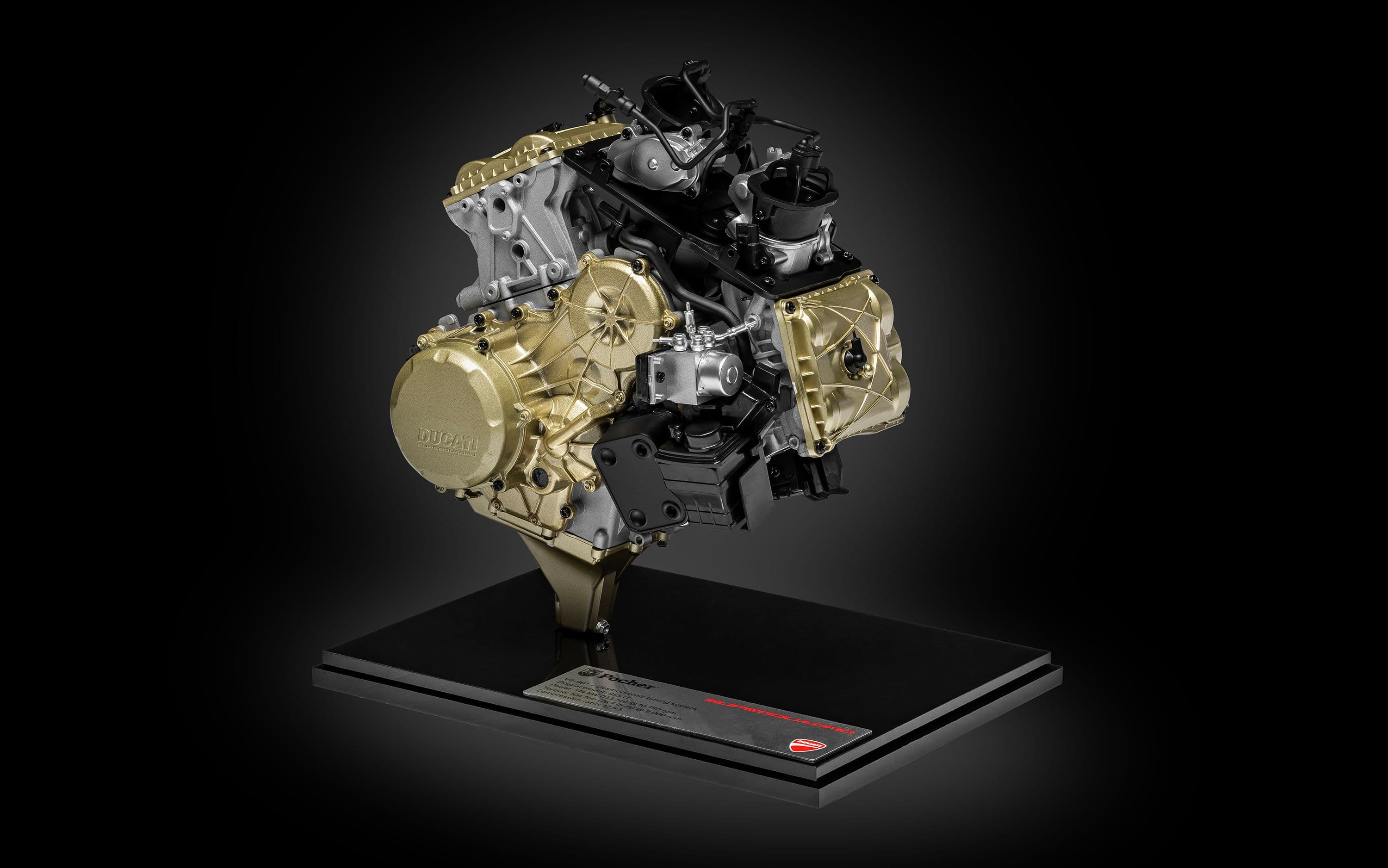 Ducati Superquadro - V2 Engine - 1:4 Scale Kit