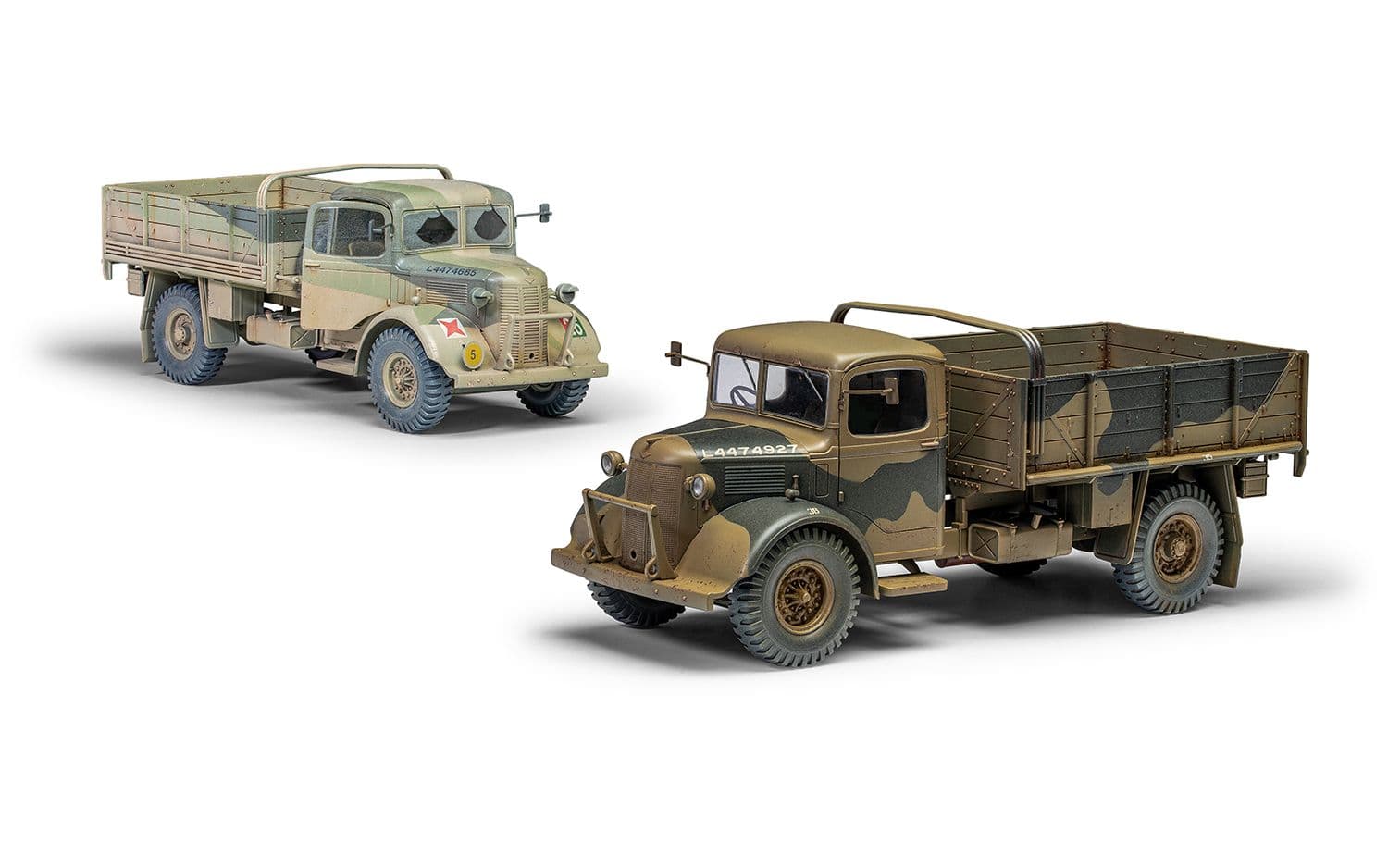 WWII British Army 30-cwt 4x2 GS Truck
