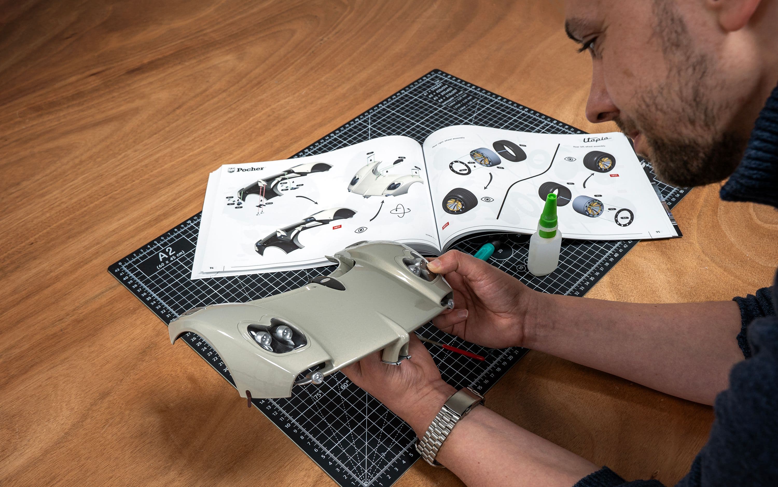 Pagani Utopia Coupé  - Rinascimento Lucido - 1:8 Scale Kit