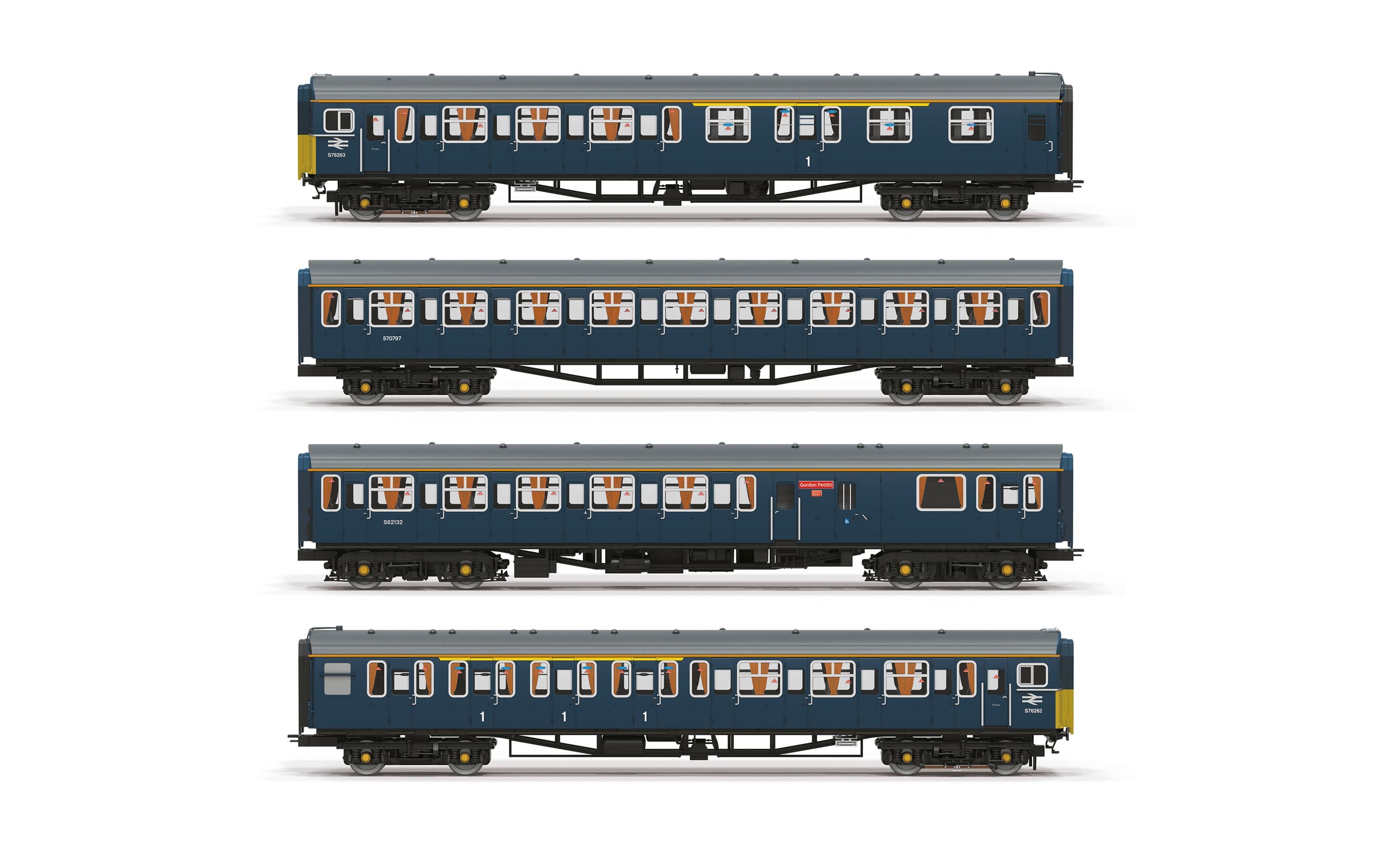 Class 423 - 4 VEP - 3417 'Gordon Pettitt' - Train Pack