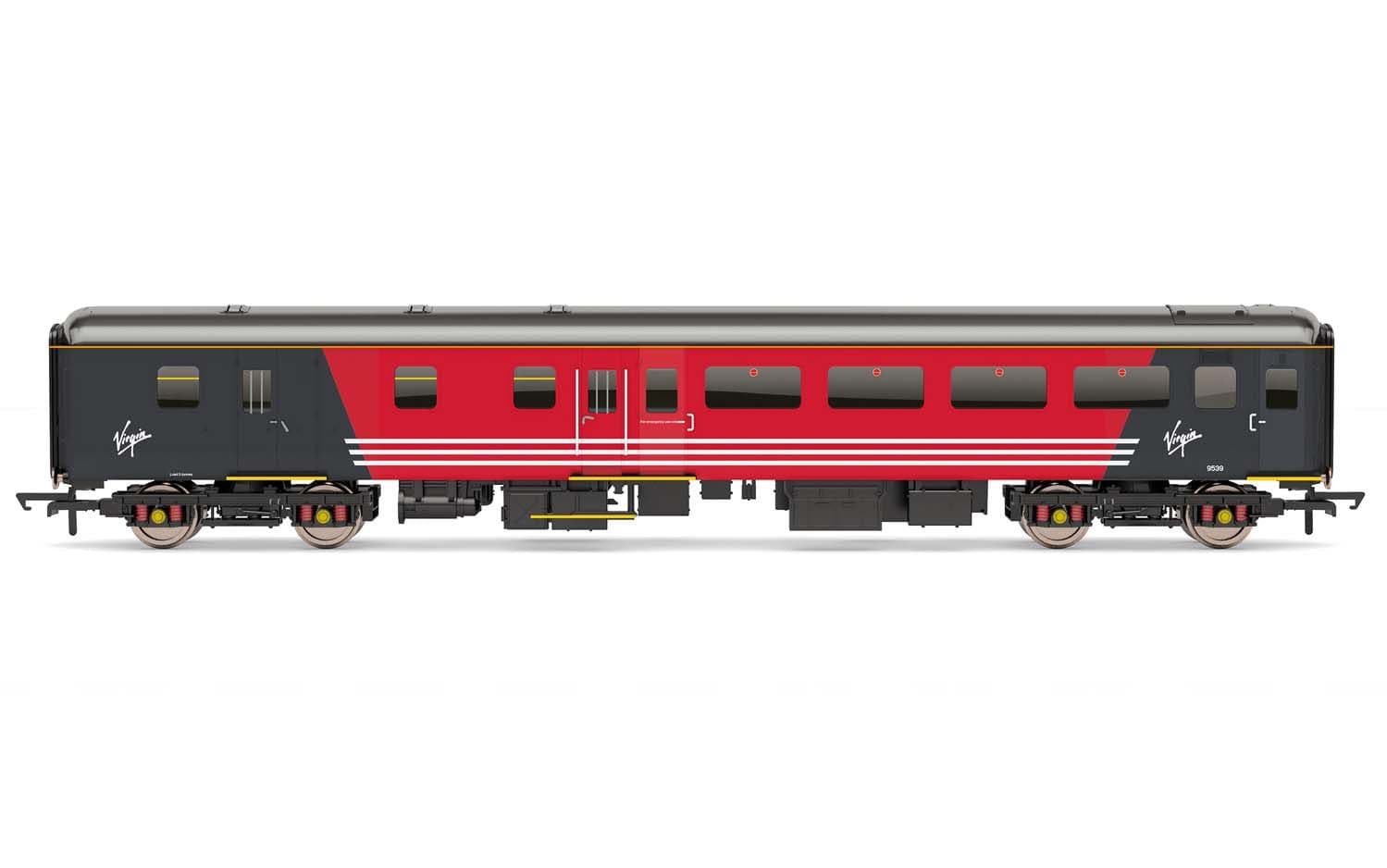 Virgin Trains, Mk2F Brake Standard Open, 9539 - Era 9
