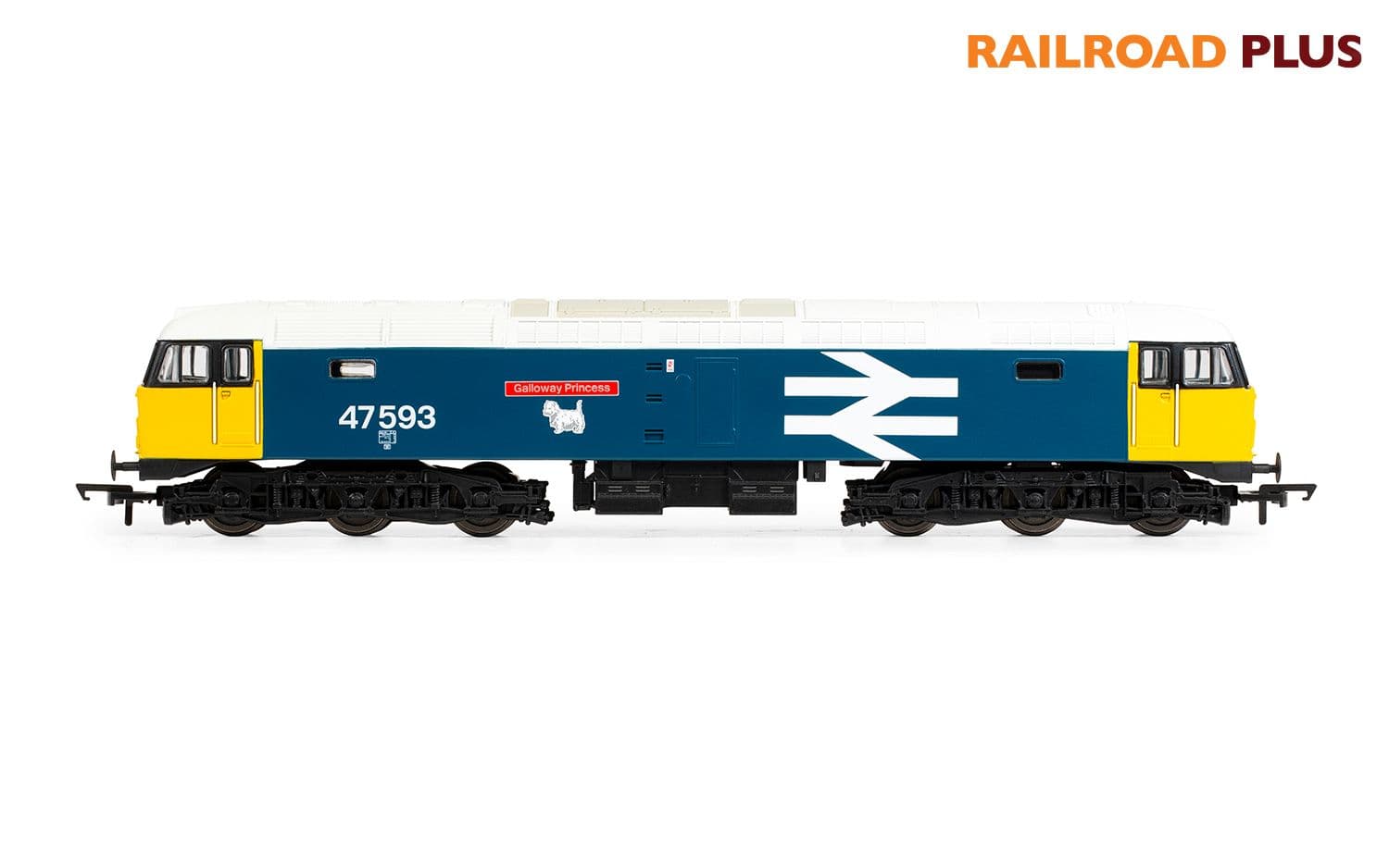 RailRoad BR, Class 47, Co-Co, 47593 ‘Galloway Princess’ – Era 7