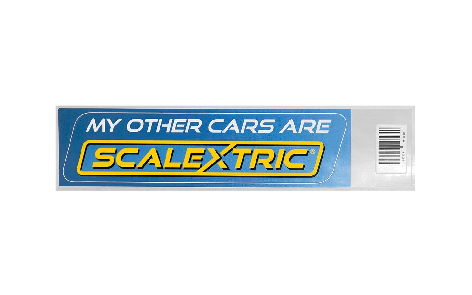 My Other Cars are Scalextric - Car Bumper Sticker