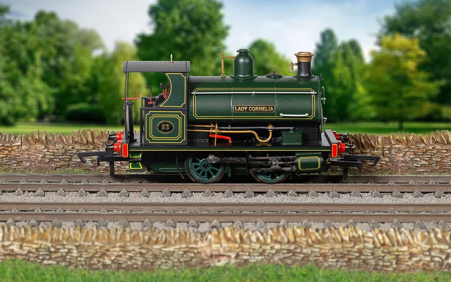 Dowlais Ironworks, Peckett W4 Class, 0-4-0ST, 33 'Lady Cornelia' - Era 2