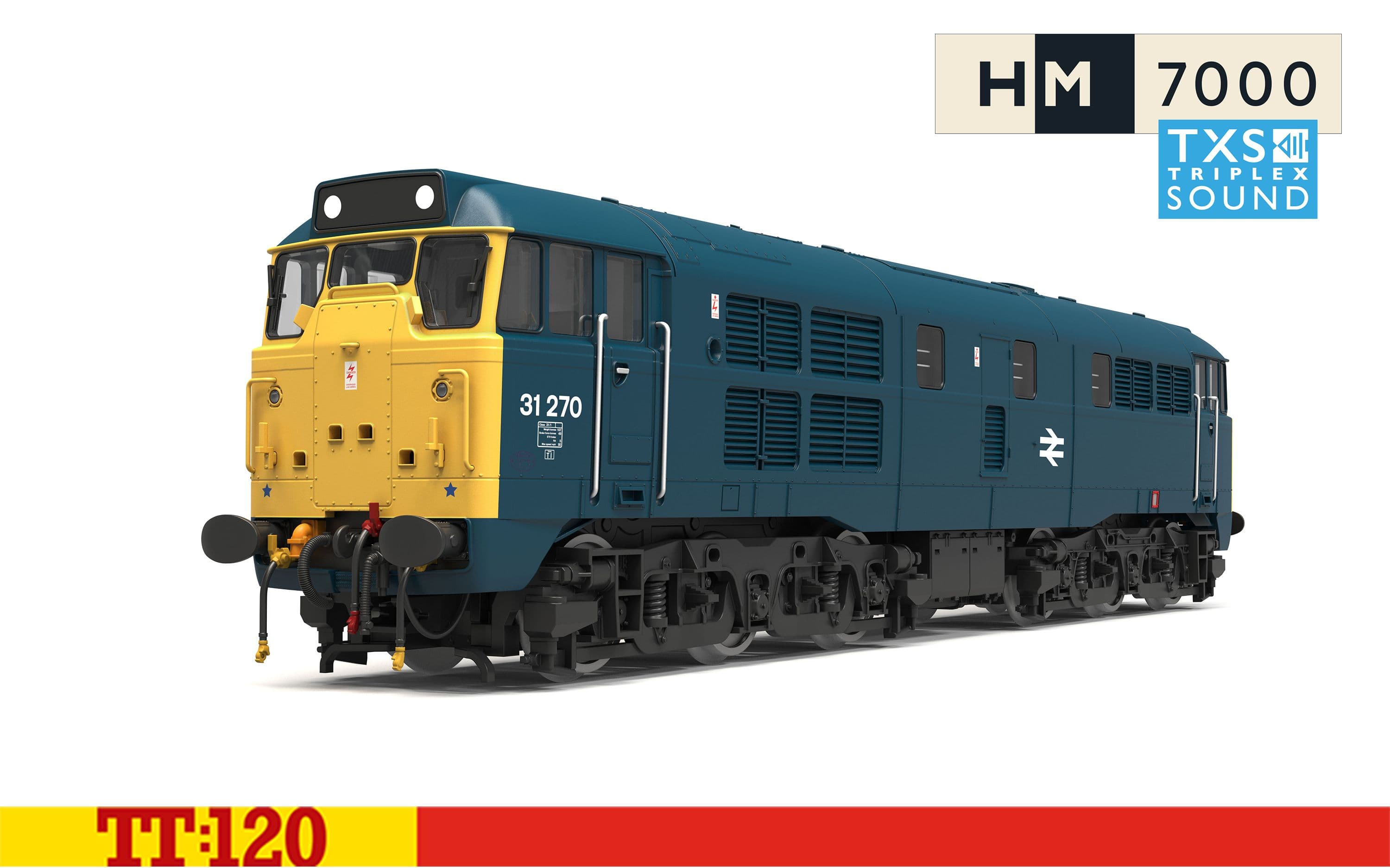 BR - Class 31 - 31270 (DCC Sound Fitted)