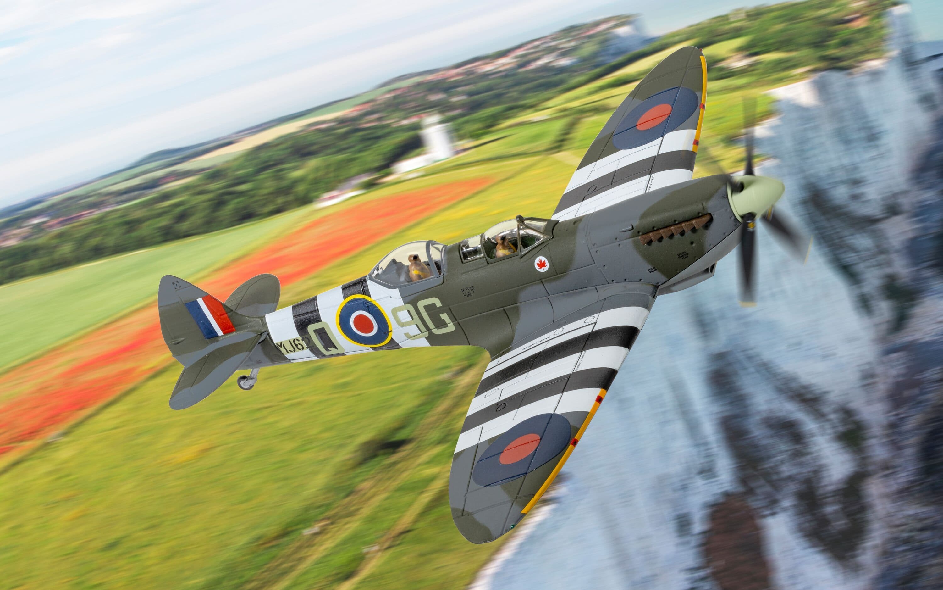 Supermarine Spitfire T9 - MJ627 - Biggin Hill Heritage Hangar