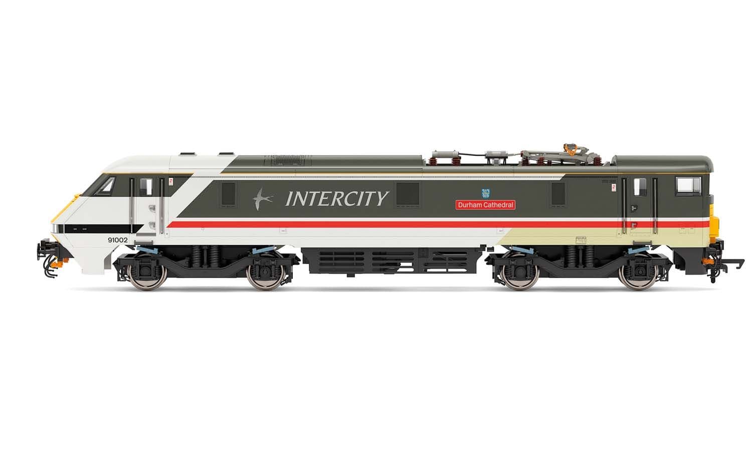 BR, Class 91, Bo-Bo, 91002 'Durham Cathedral' - Era 8