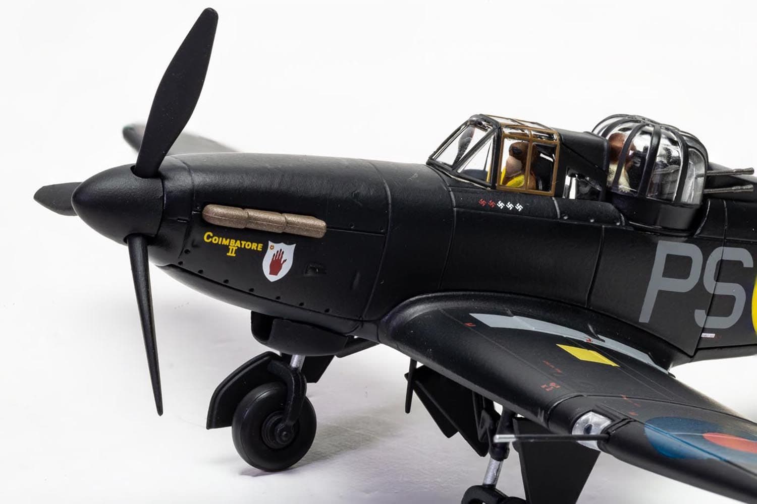 Boulton Paul Defiant Mk.I 'Coimbatore II' - RAF  No.264 Sqn - Desmond Hughes
