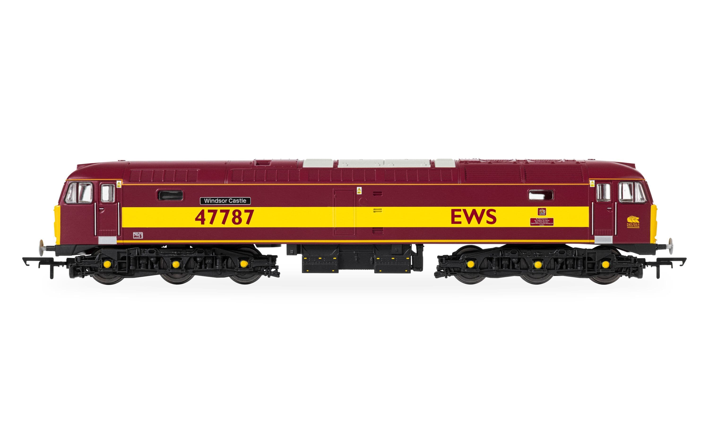 RailRoad: EWS - Class 47 - 'Windsor Castle' 47787