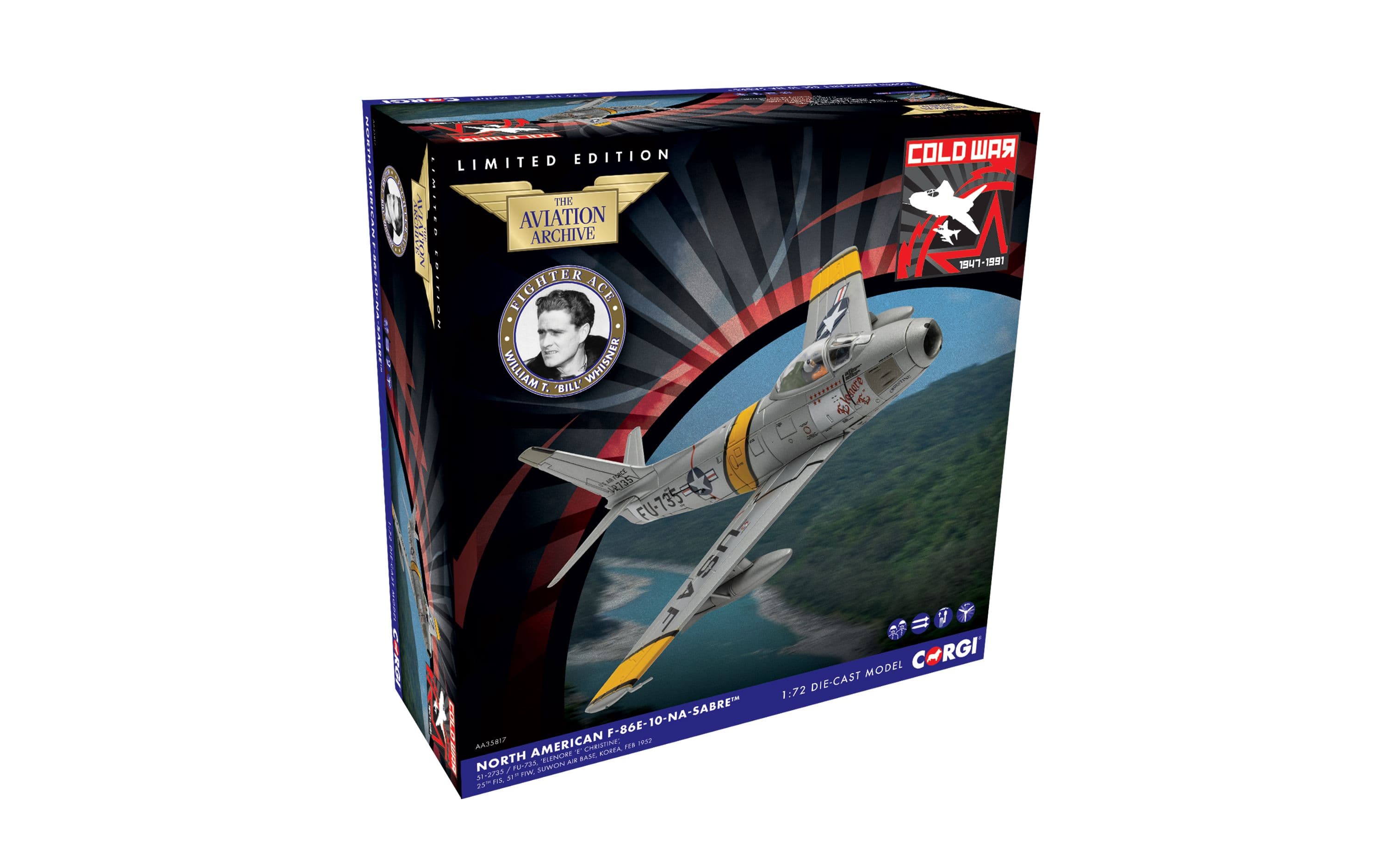North American F-86E Sabre - Eleanor ‚CHRISTINE / William T. 'Bill' Whisner Jr