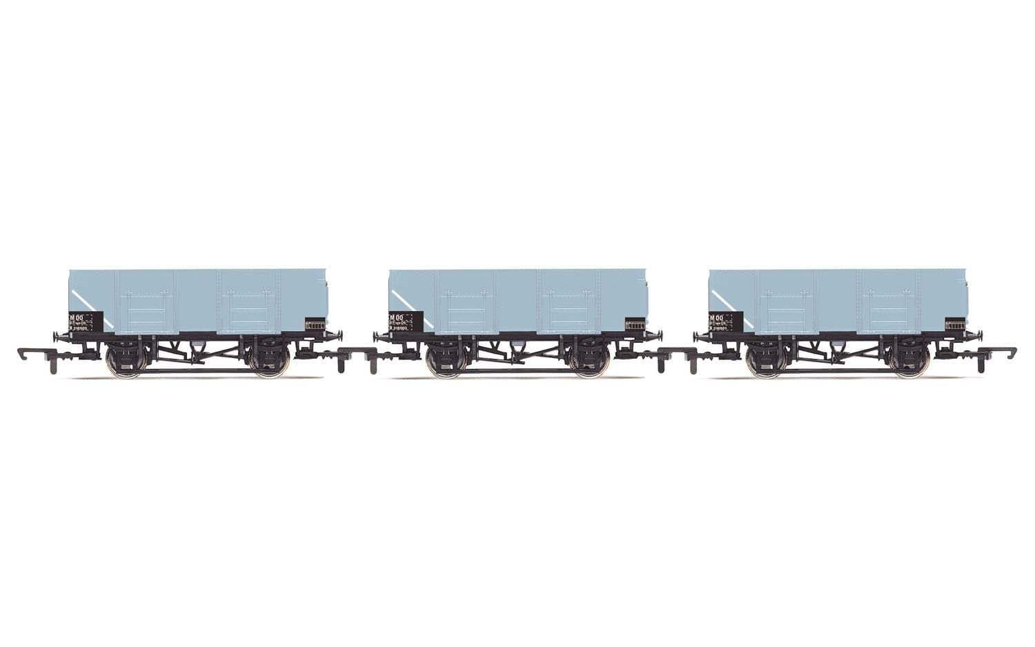 R6906 21T Mineral Wagons, three pack, British Railways - Era 6